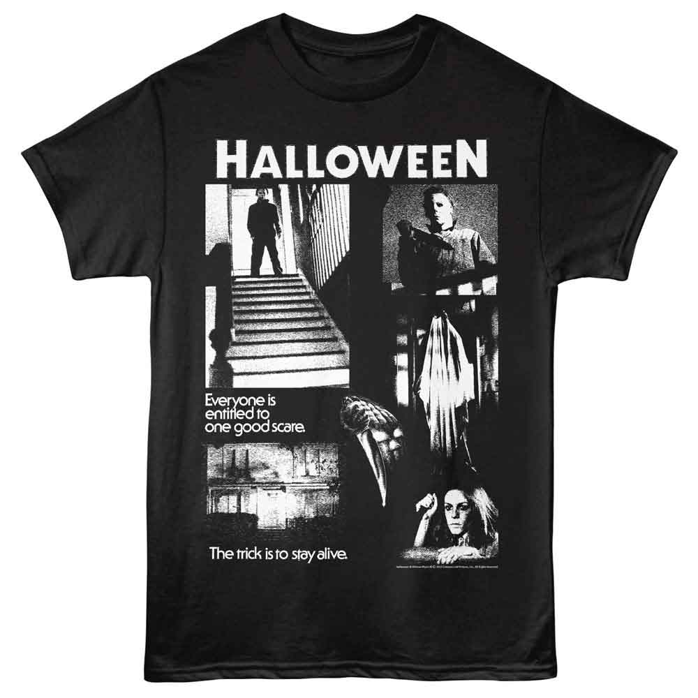 HALLOWEEN Eye-Catching T-Shirt, ONE GOOD SCARE
