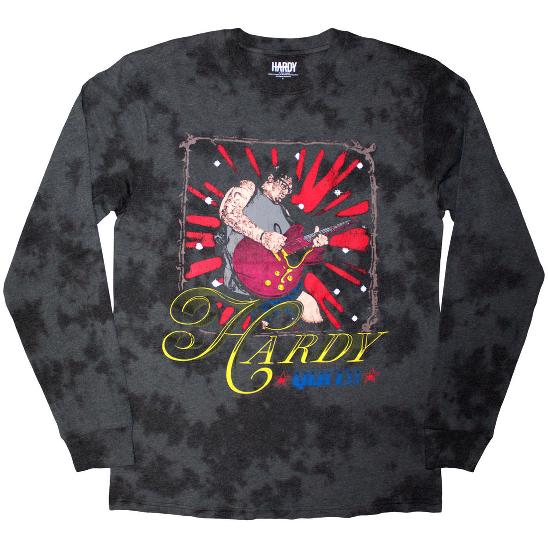 HARDY Long Sleeve T-Shirt, Quit!! Guitar