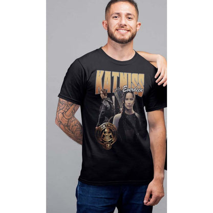 HUNGER GAMES Eye-Catching T-Shirt, Katniss Duo Photo