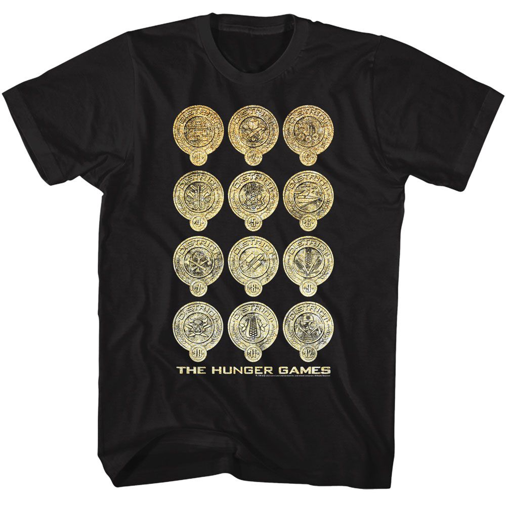 HUNGER GAMES T-Shirt, Shine District Logos