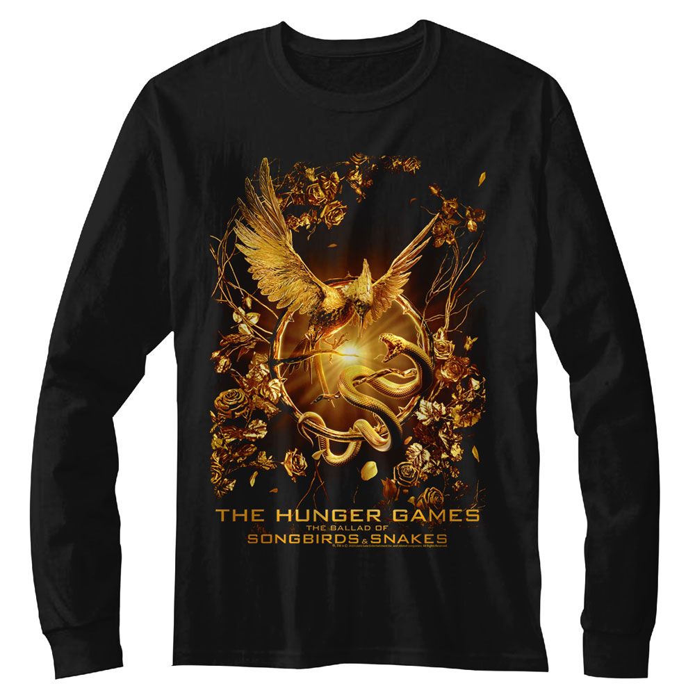 HUNGER GAMES Eye-Catching T-Shirt, SONGBIRD SNAKES POSTER