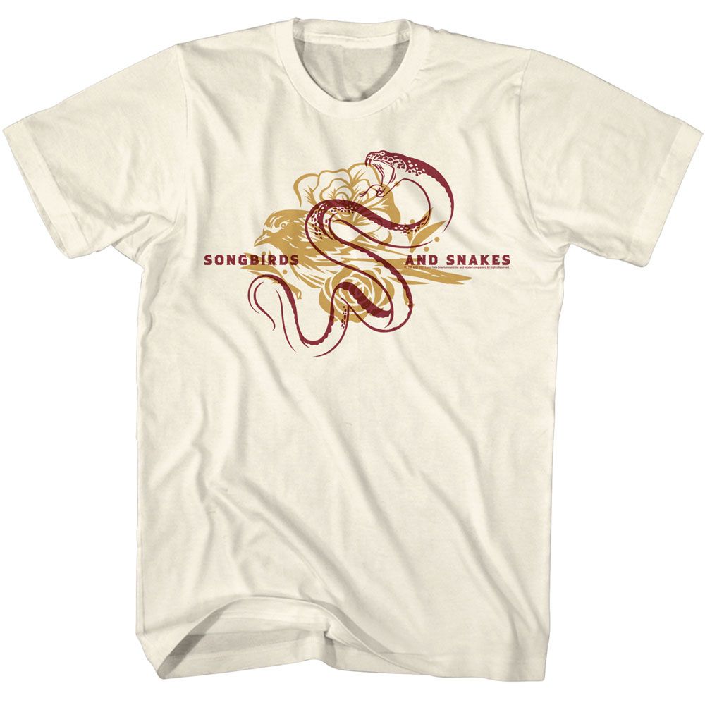 HUNGER GAMES T-Shirt, Bird And Snake Overlay