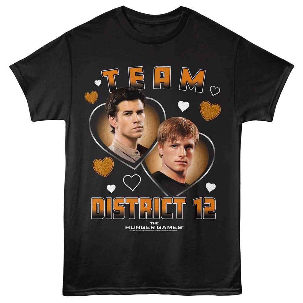 HUNGER GAMES T-Shirt, TEAM DISTRICT 12