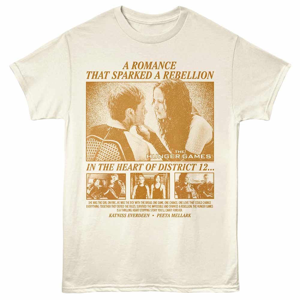 HUNGER GAMES T-Shirt, KATNISS AND PEETA SCENES