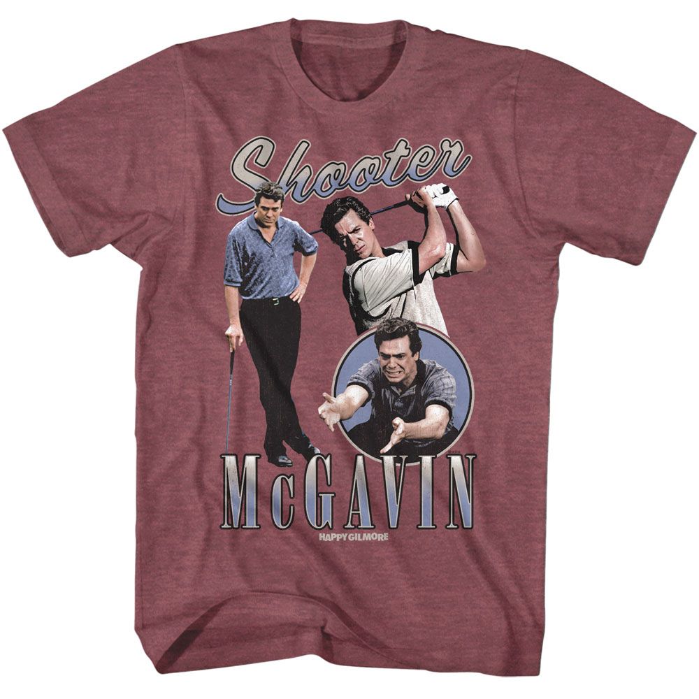 HAPPY GILMORE Eye-Catching T-Shirt, SHOOTER MONTAGE