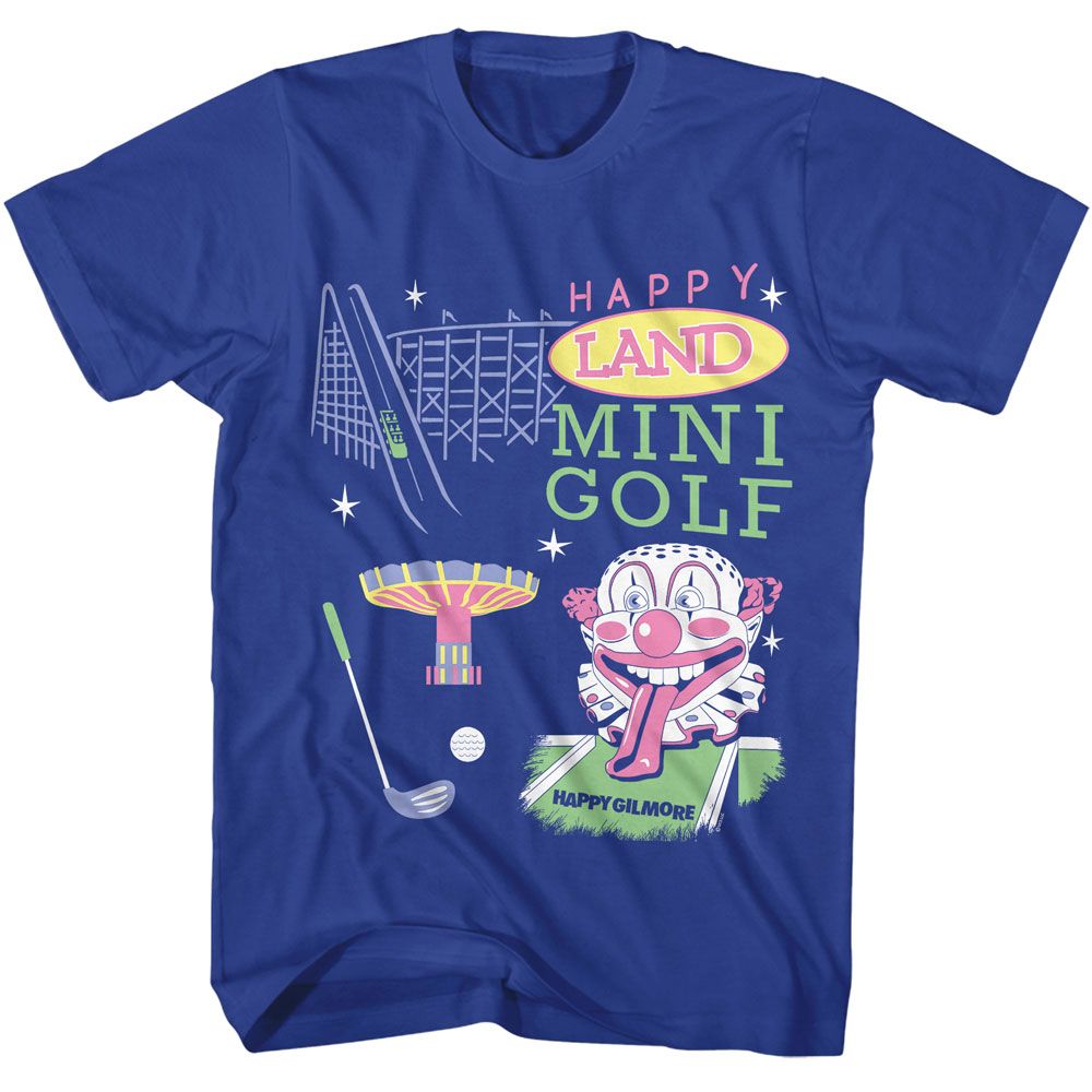 HAPPY GILMORE Eye-Catching T-Shirt, HAPPY LAND