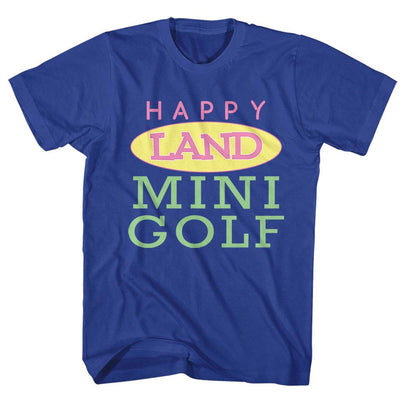 HAPPY GILMORE Eye-Catching T-Shirt, HAPPY LAND MINI GOLF