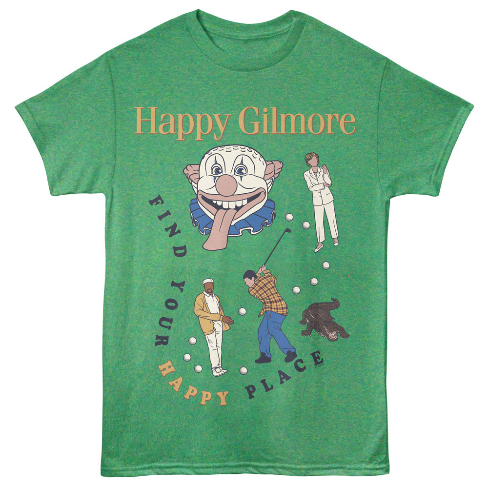 HAPPY GILMORE Eye-Catching T-Shirt, HAPPY PLACE