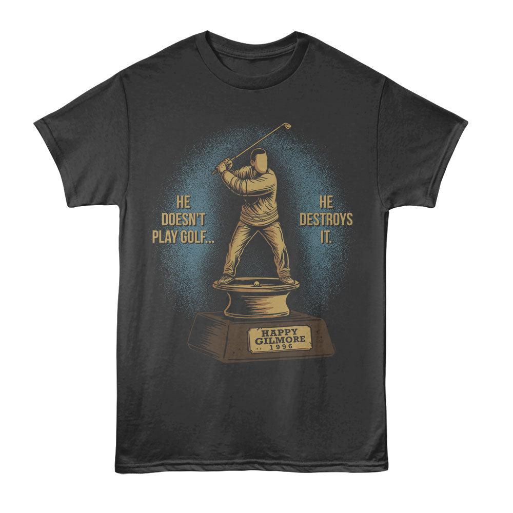 HAPPY GILMORE Eye-Catching T-Shirt, TROPHY