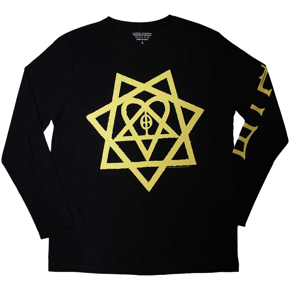 HIM Attractive T-Shirt, Heartagram Honeycomb