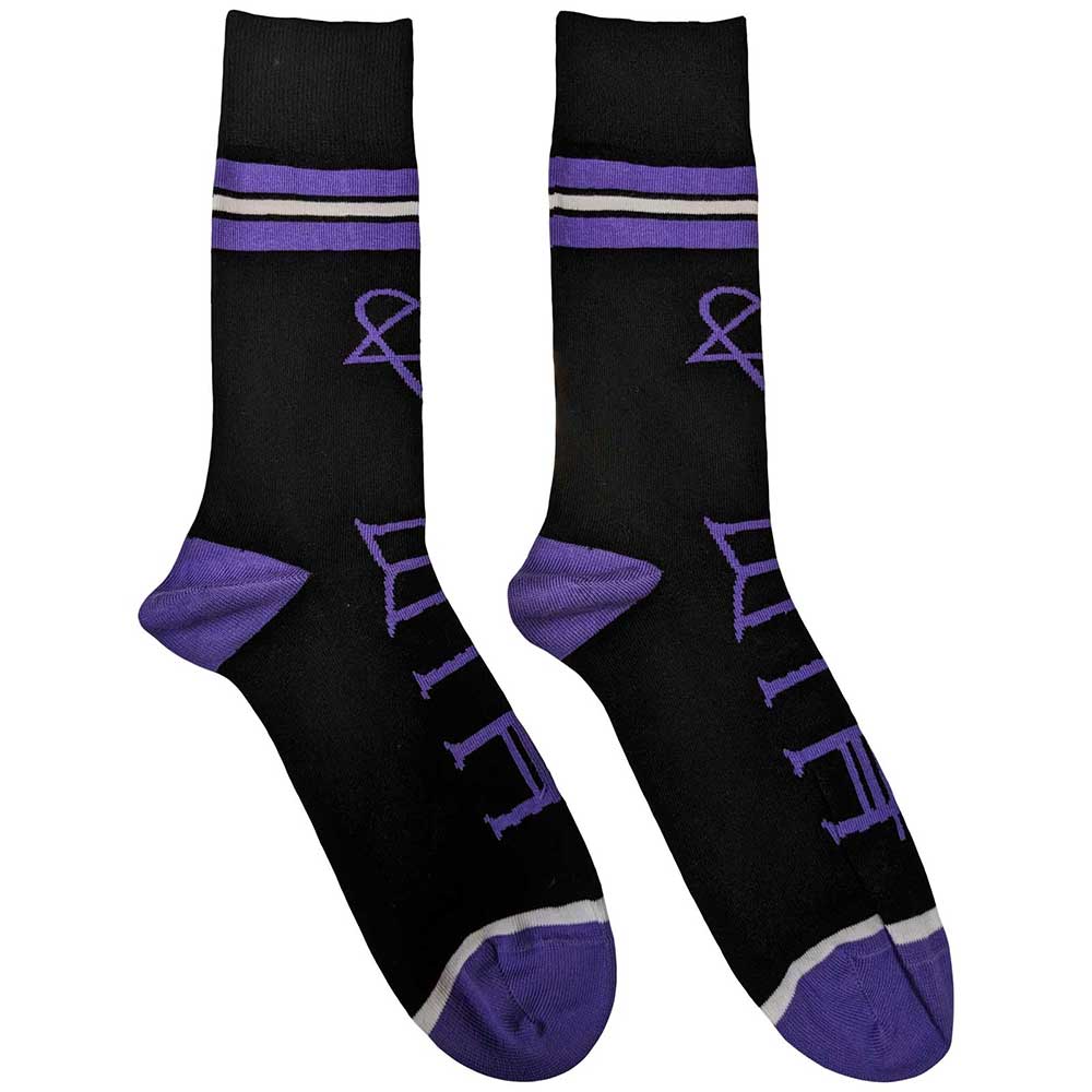 HIM Unisex Ankle Socks, Heartagram & Logo