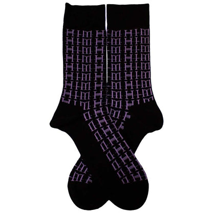 HIM Unisex Ankle Socks, Logo Repeat