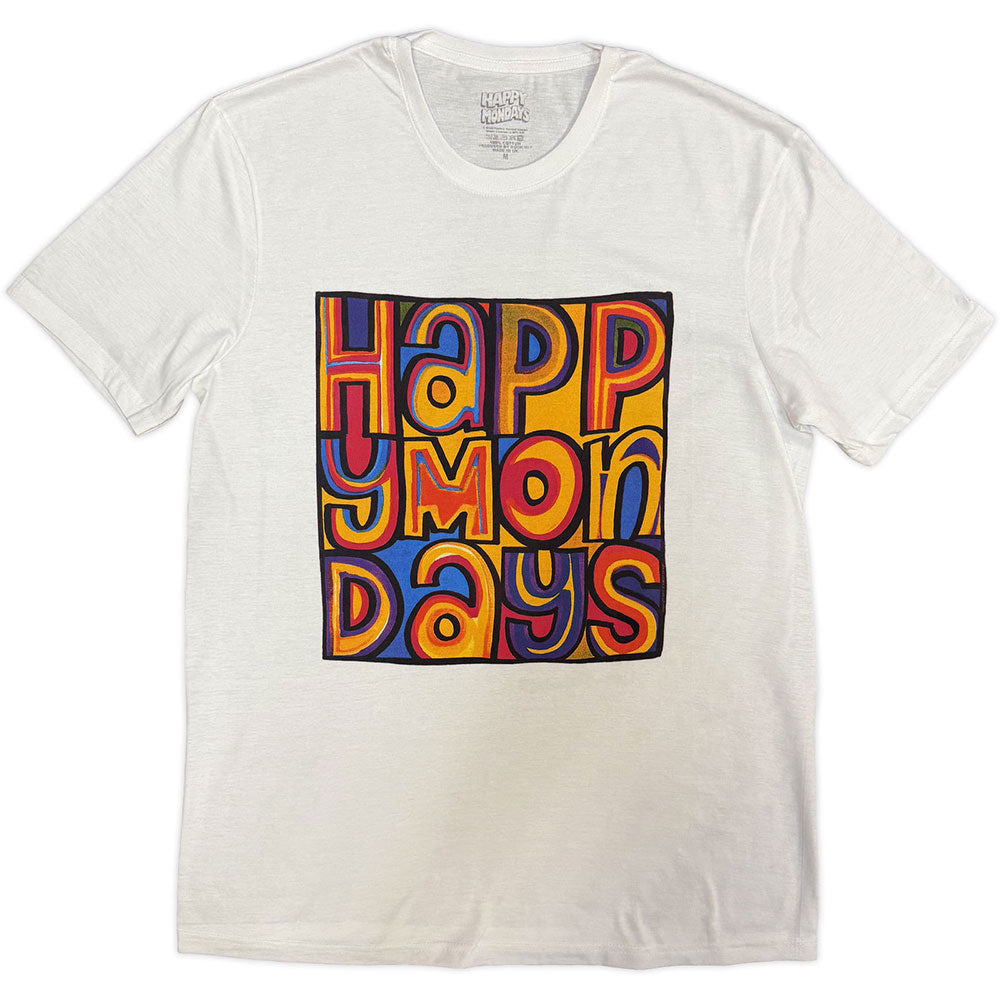 HAPPY MONDAYS Attractive T-Shirt, Greatest Hits