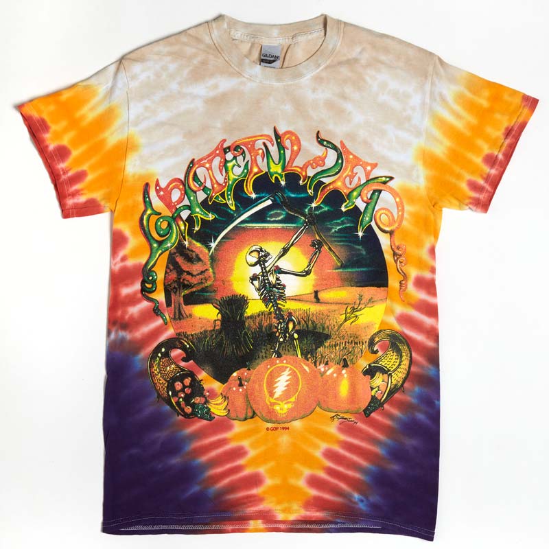 GRATEFUL DEAD Tie Dye T-Shirt, Harvester