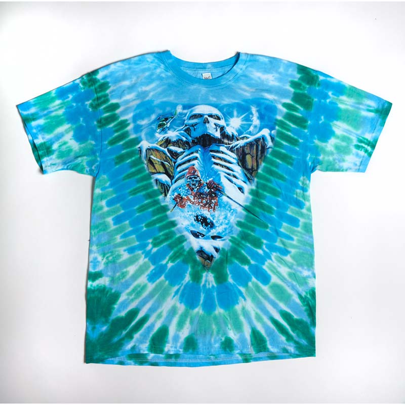 GRATEFUL DEAD Tie Dye T-Shirt, Heliskier