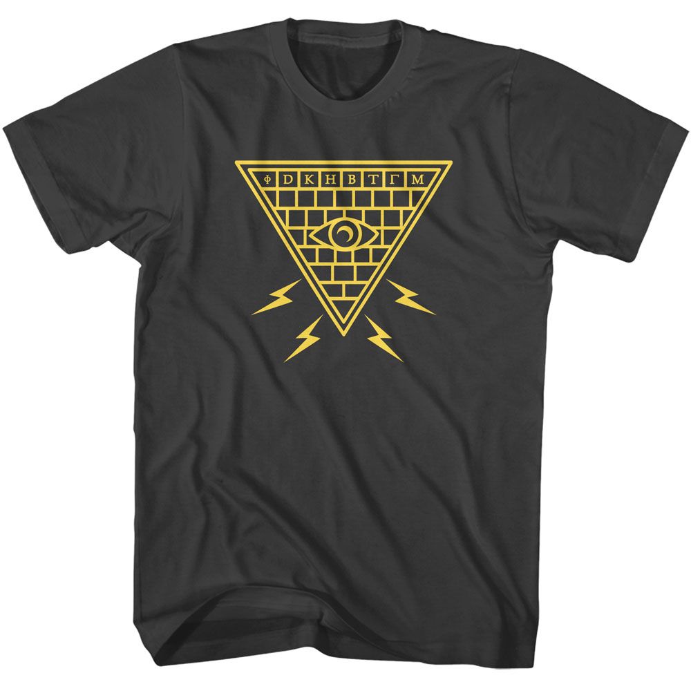 IDKHOW Eye-Catching T-Shirt, Pyramid Lightning