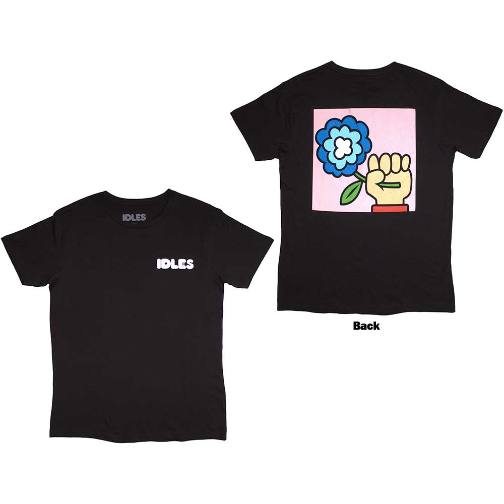 IDLES Attractive T-Shirt, Cartoon Flower