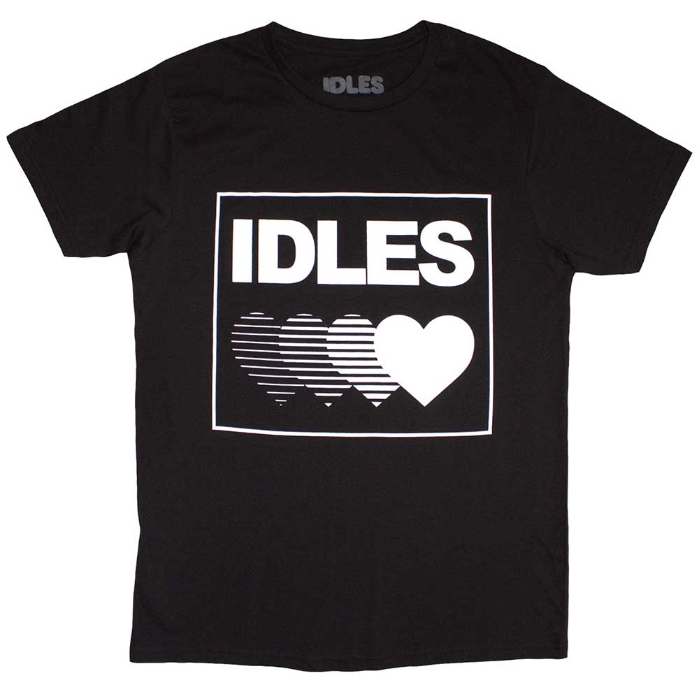 IDLES Attractive T-Shirt, Gradient Heart