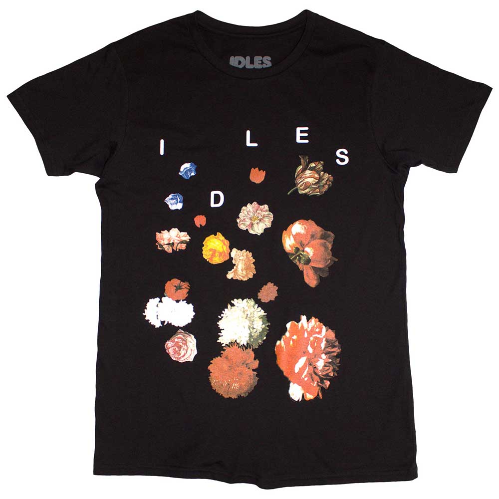 IDLES Attractive T-Shirt, Flowers