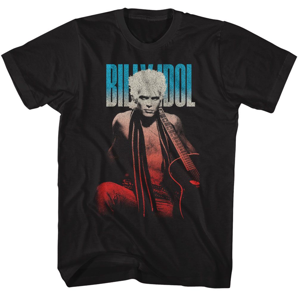 BILLY IDOL Eye-Catching T-Shirt, Patriotic