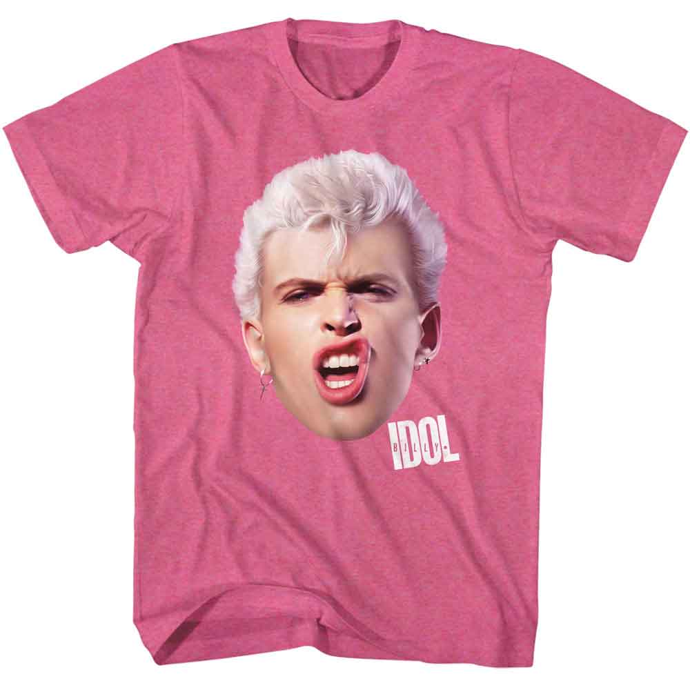 BILLY IDOL Eye-Catching T-Shirt, BIG OL HEAD