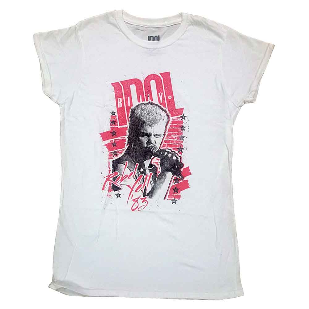 BILLY IDOL Attractive T-Shirt, Rebel Yell