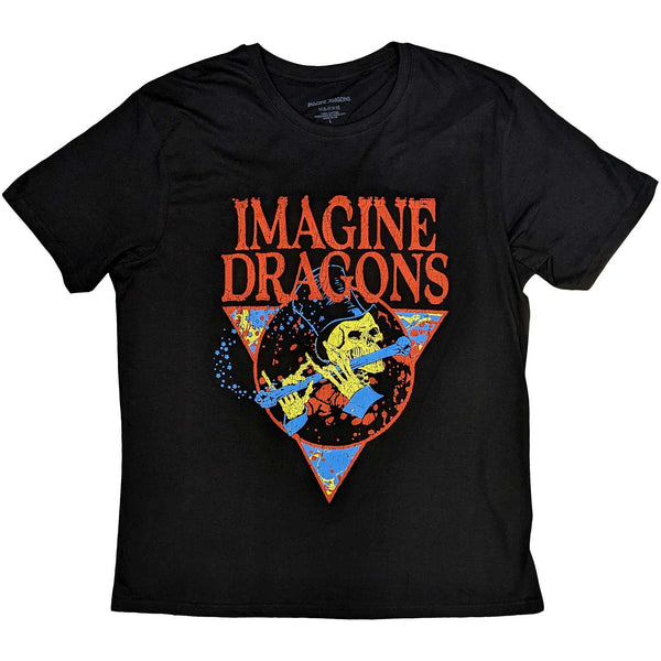 IMAGINE DRAGONS Attractive T-Shirt, Skeleton Flute