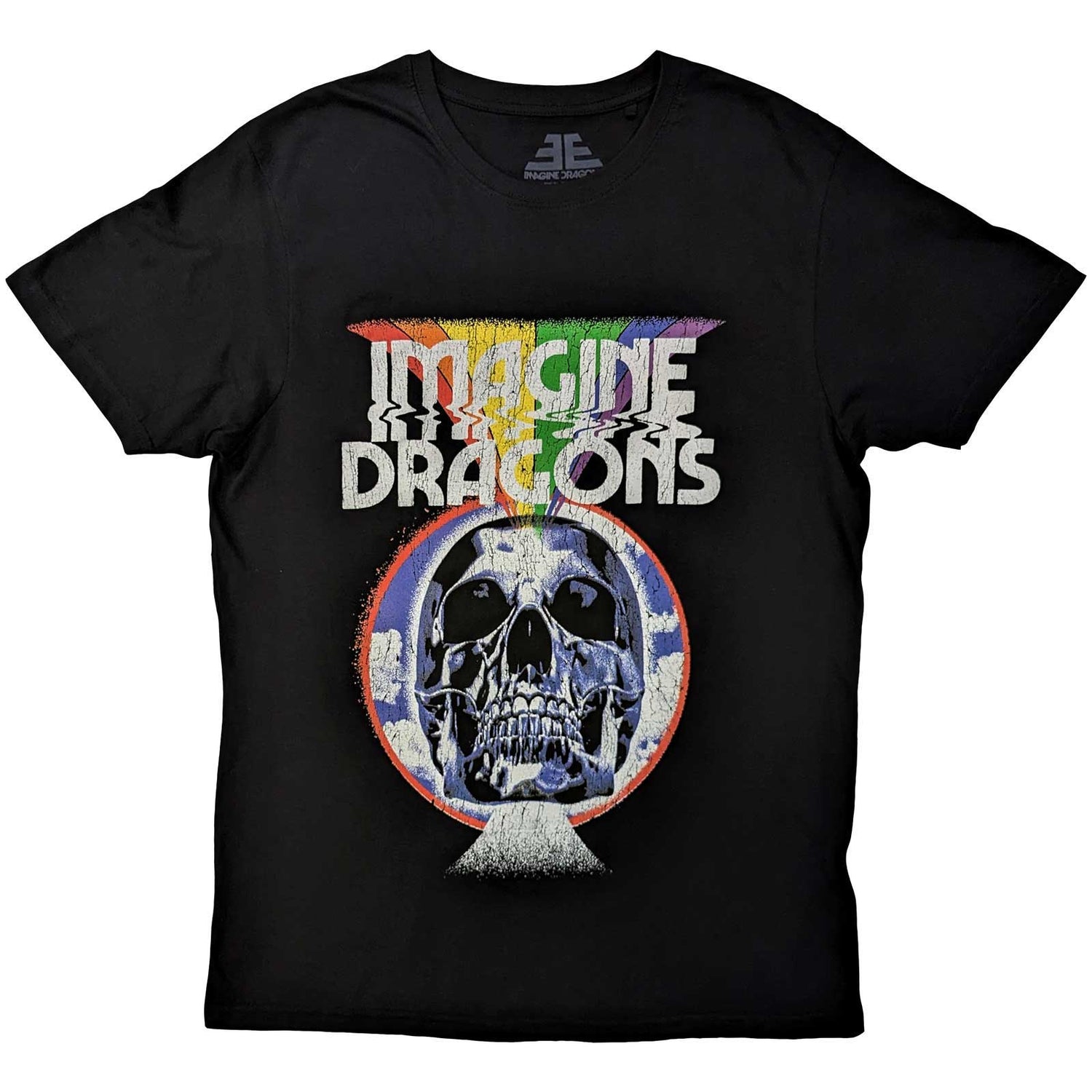 IMAGINE DRAGONS Attractive T-Shirt, Skull