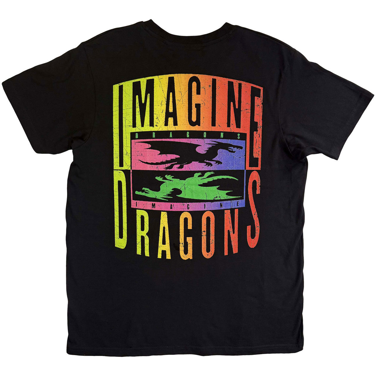 IMAGINE DRAGONS Attractive T-Shirt, Double Dragons Pocket