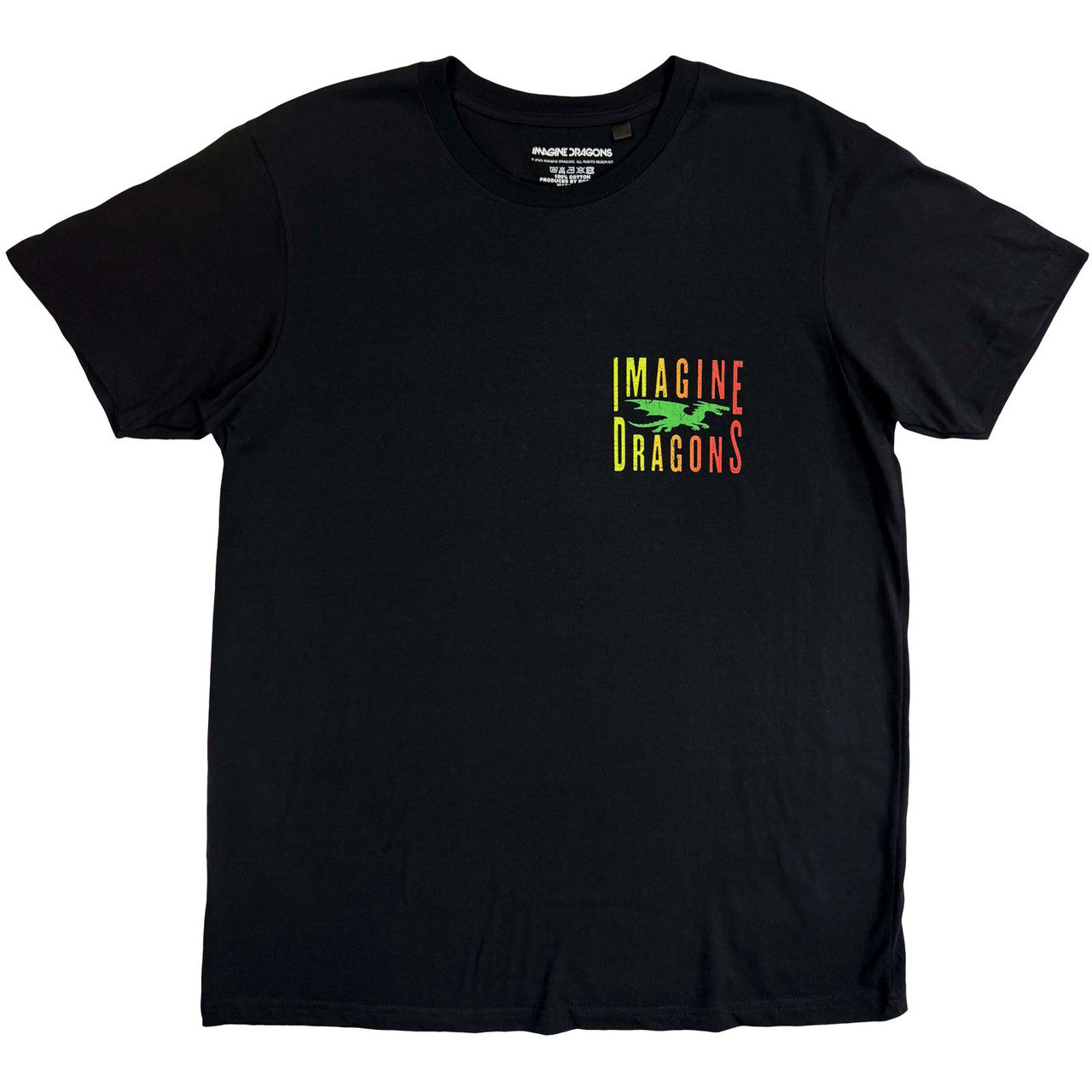 IMAGINE DRAGONS Attractive T-Shirt, Double Dragons Pocket