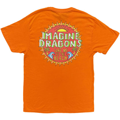 IMAGINE DRAGONS Attractive T-Shirt, Take Me To The Beach