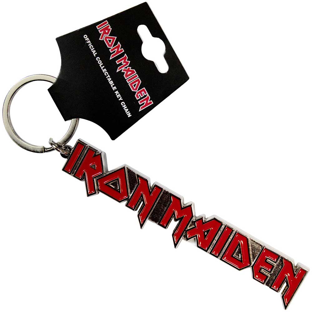 IRON MAIDEN Keychain, Logo With Tails