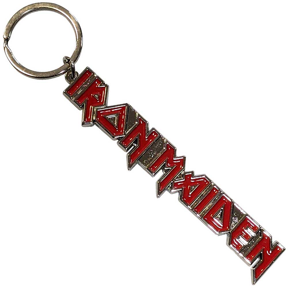 IRON MAIDEN Keychain, Logo With Tails