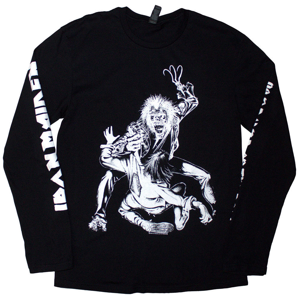 IRON MAIDEN Long Sleeve T-Shirt, No Prayer Claw