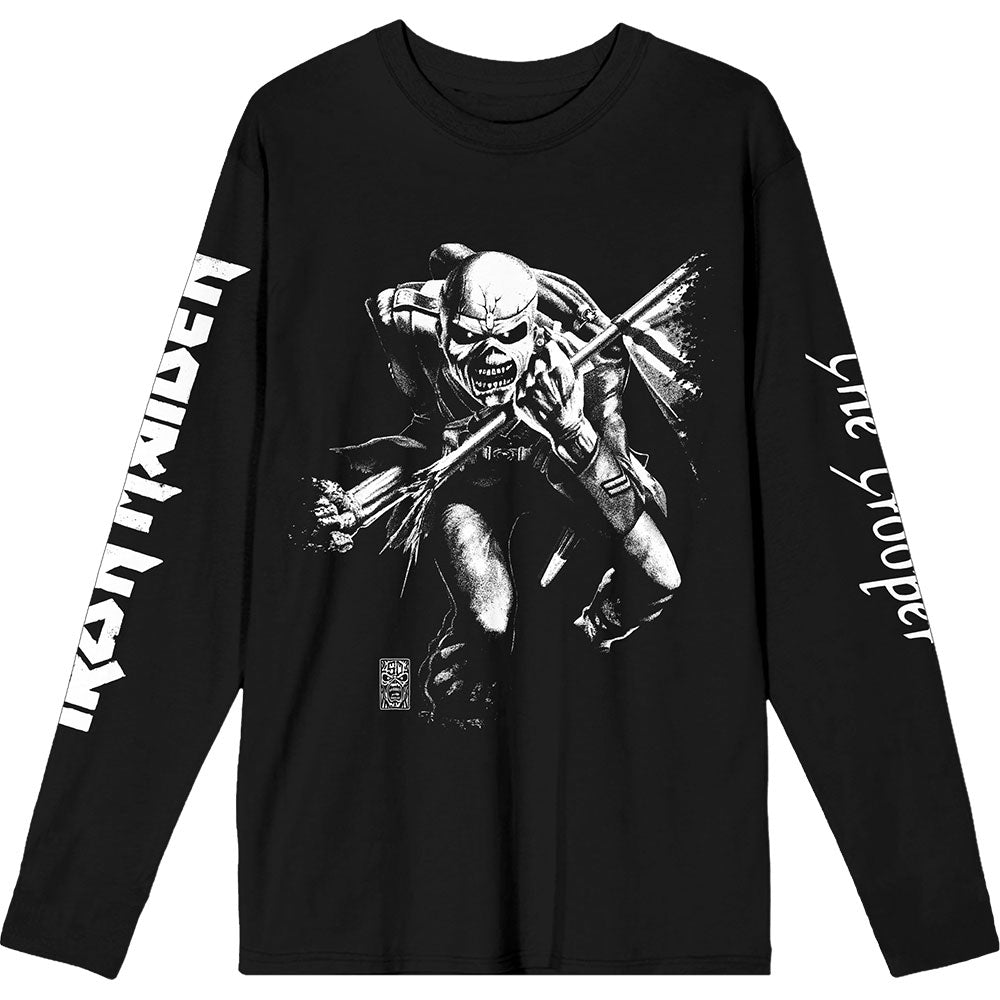 IRON MAIDEN Long Sleeve T-Shirt, 50 Trooper
