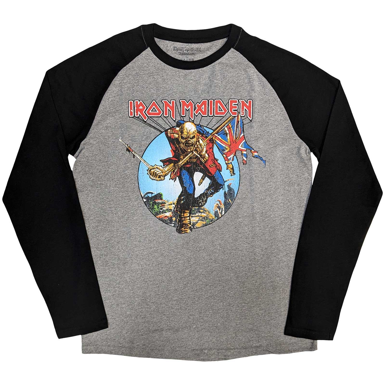 IRON MAIDEN Raglan T-Shirt, Trooper