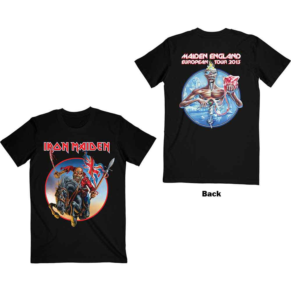 IRON MAIDEN Attractive T-Shirt, Euro Tour
