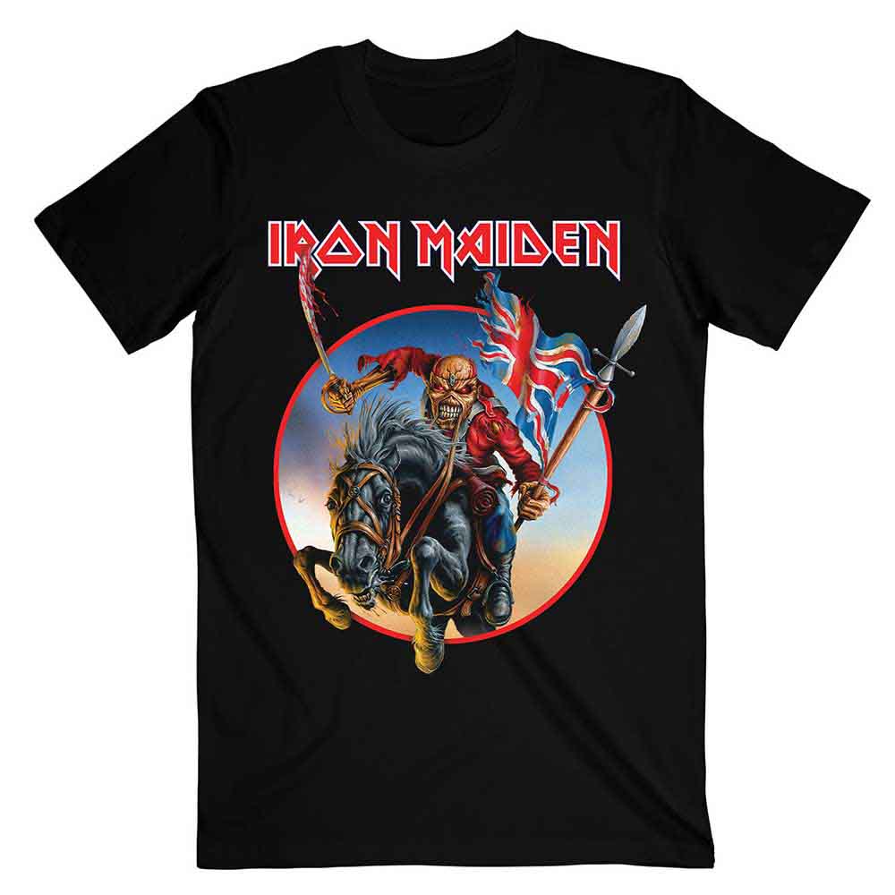 IRON MAIDEN Attractive T-Shirt, Euro Tour