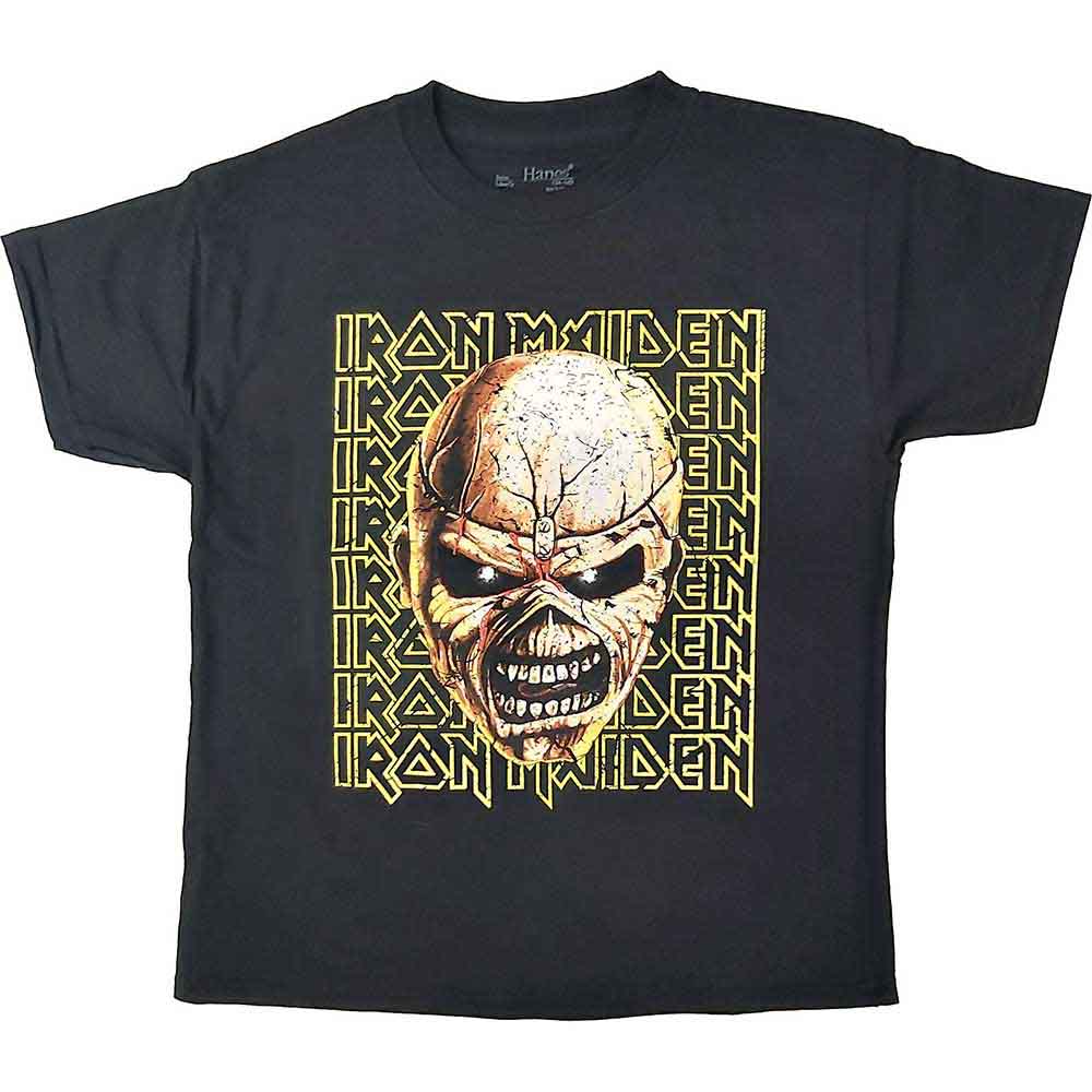 IRON MAIDEN Attractive Kids T-shirt, Big Trooper Head