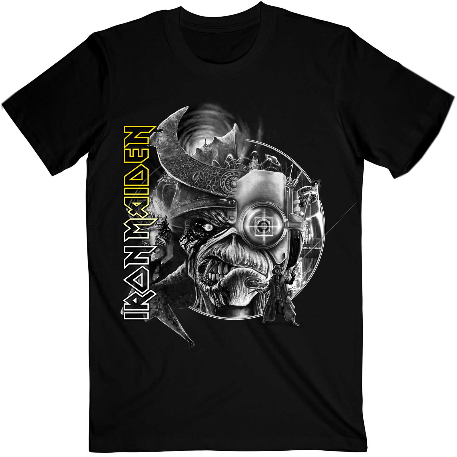 IRON MAIDEN Attractive T-Shirt, The Future Past Tour &