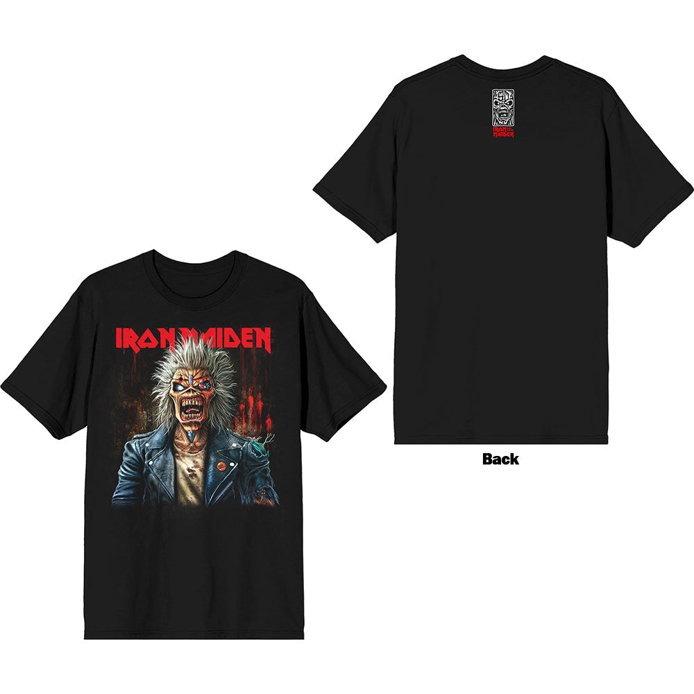 IRON MAIDEN Attractive T-Shirt, Est. 1975 Eddie Scream Portrait