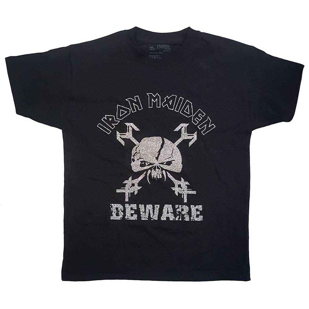 IRON MAIDEN Attractive Kids T-shirt, Beware