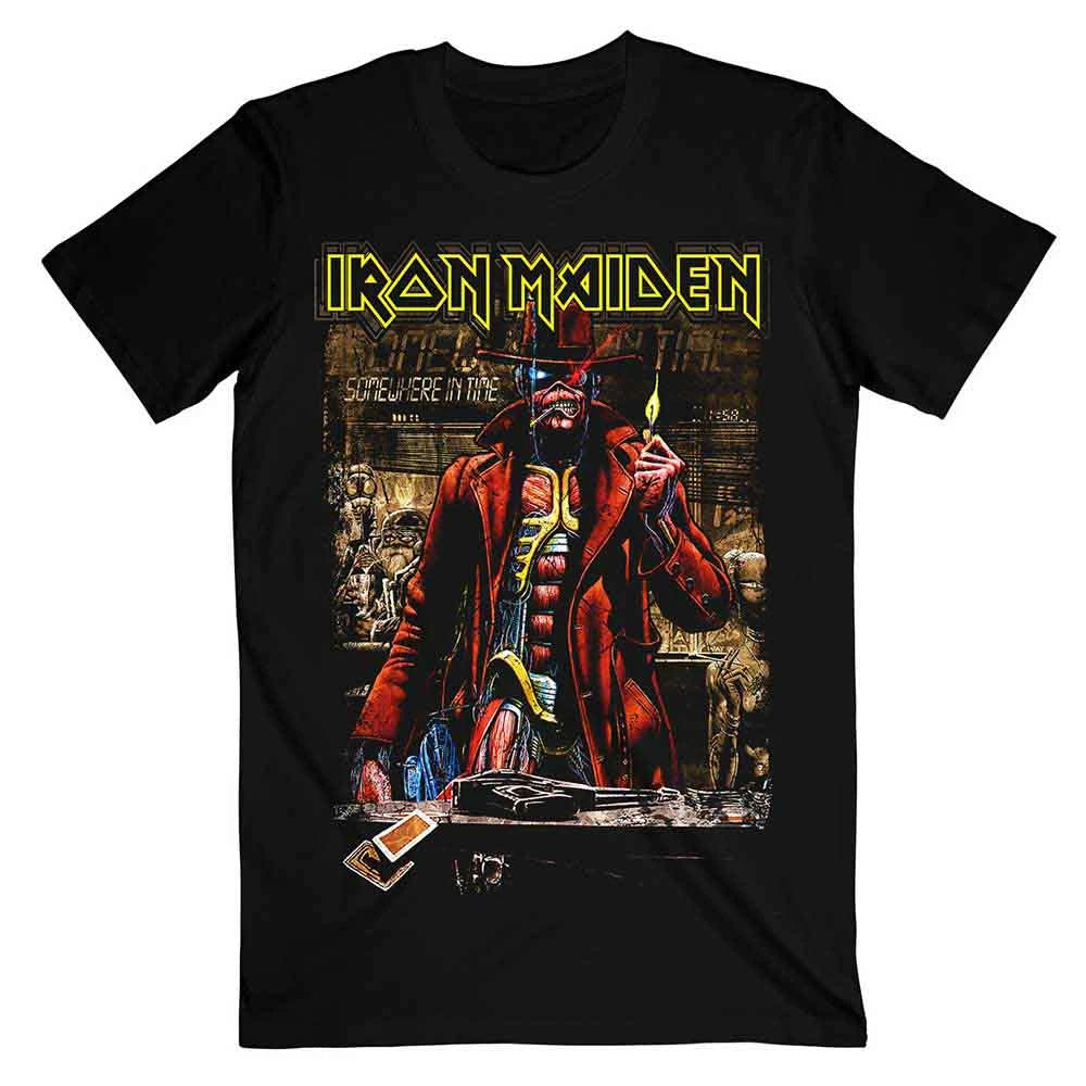 IRON MAIDEN Attractive T-Shirt, Stranger Sepia