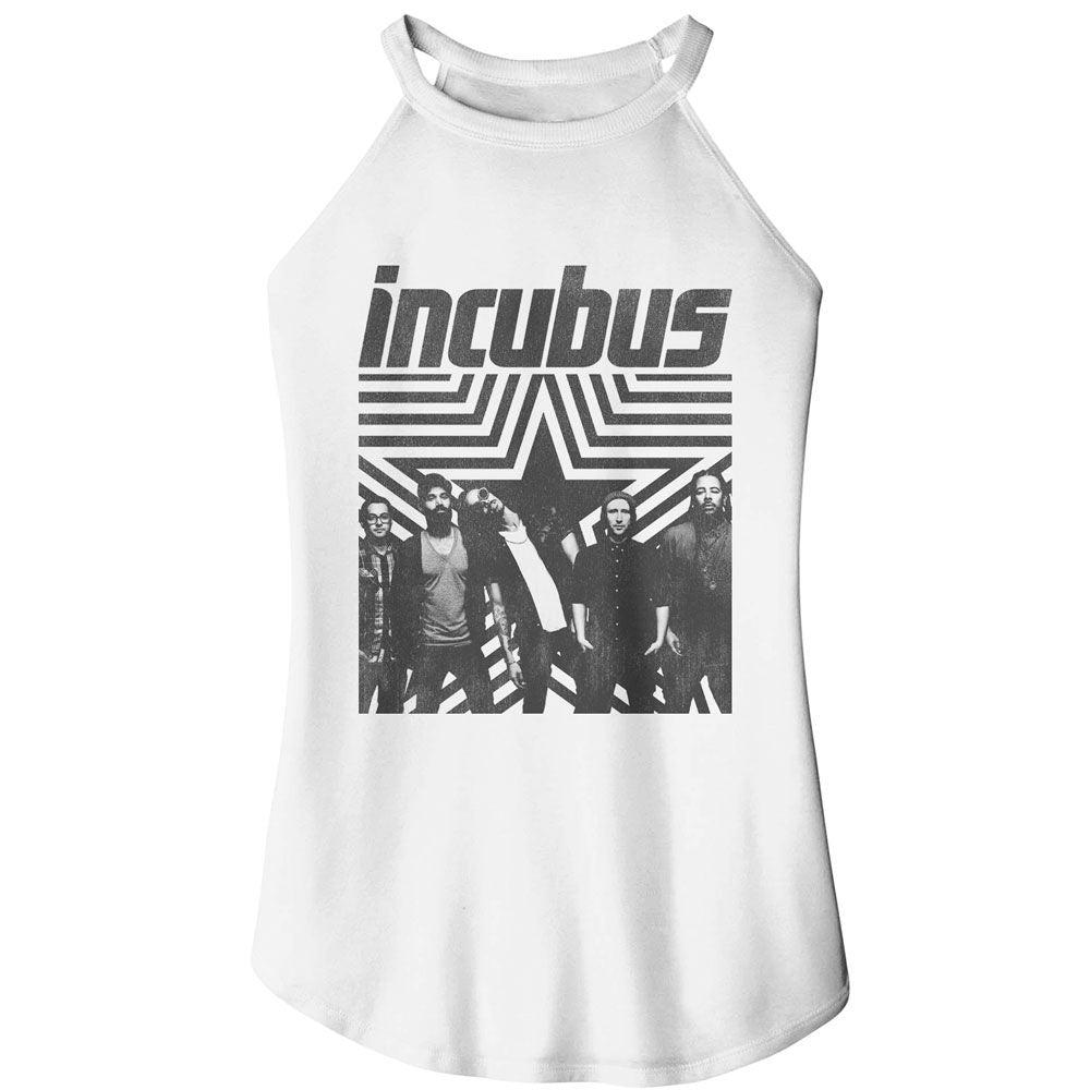 INCUBUS Rocker Tank Top, Star Background