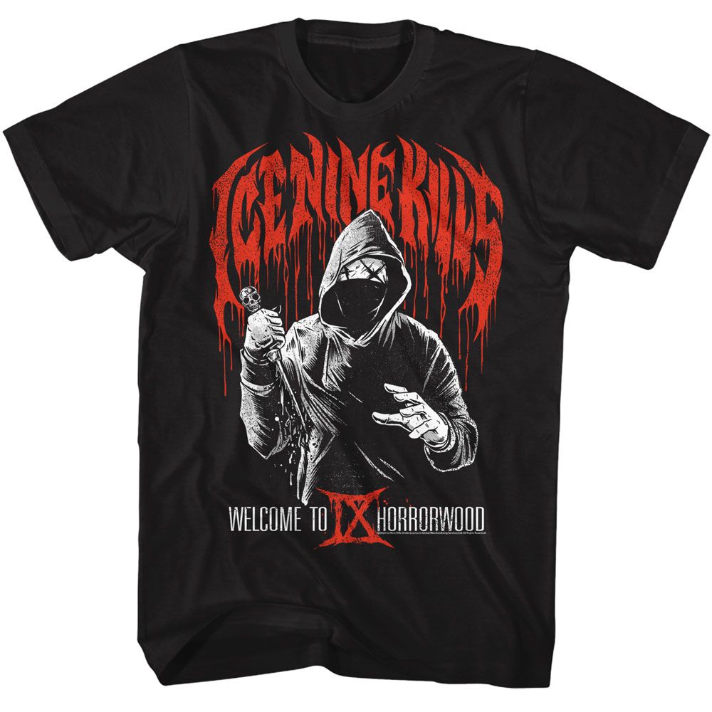 ICE NINE KILLS Eye-Catching T-Shirt, Welcome Horrorwood