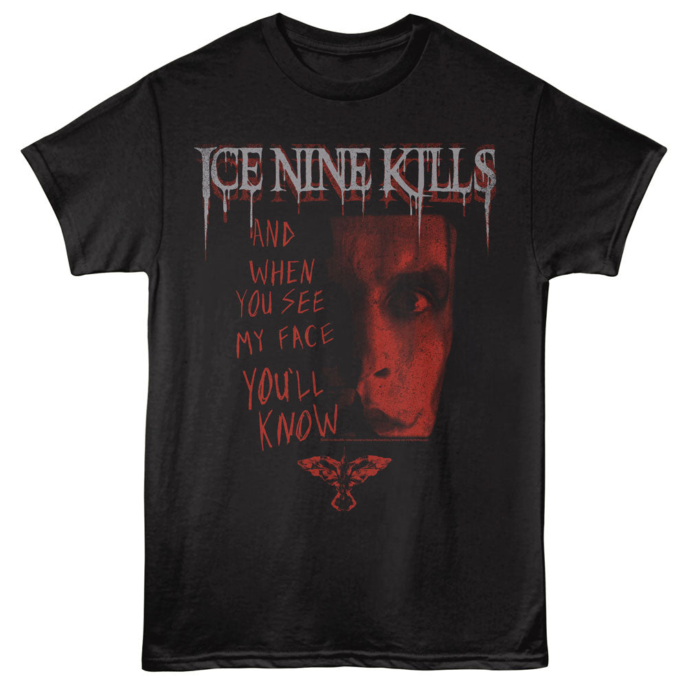 ICE NINE KILLS Eye-Catching T-Shirt, WHEN YOU