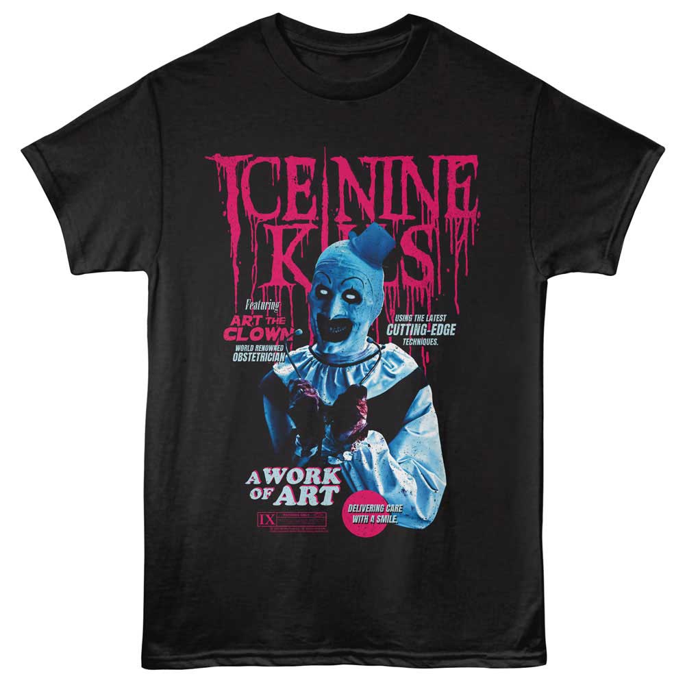 ICE NINE KILLS Eye-Catching T-Shirt, TERRIFIER CUTTING EDGE
