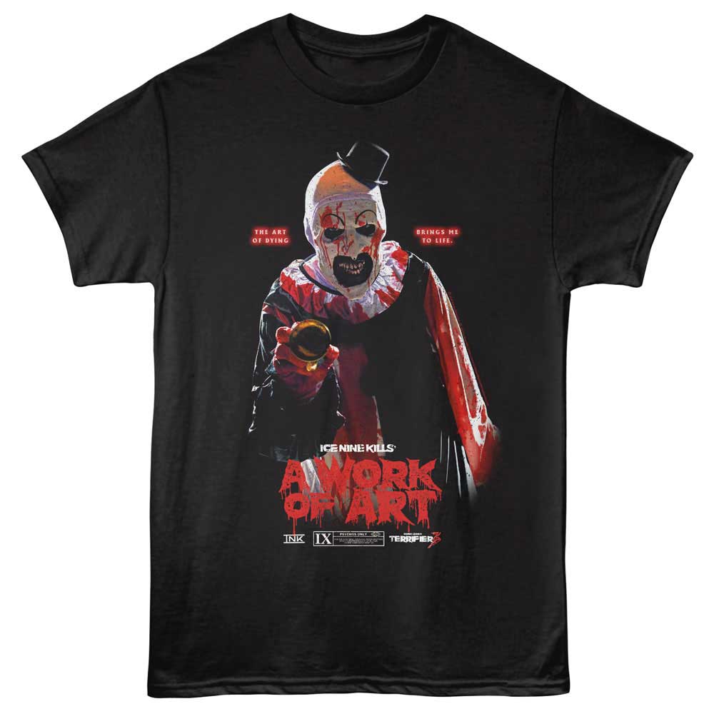 ICE NINE KILLS Eye-Catching T-Shirt, A WORK OF