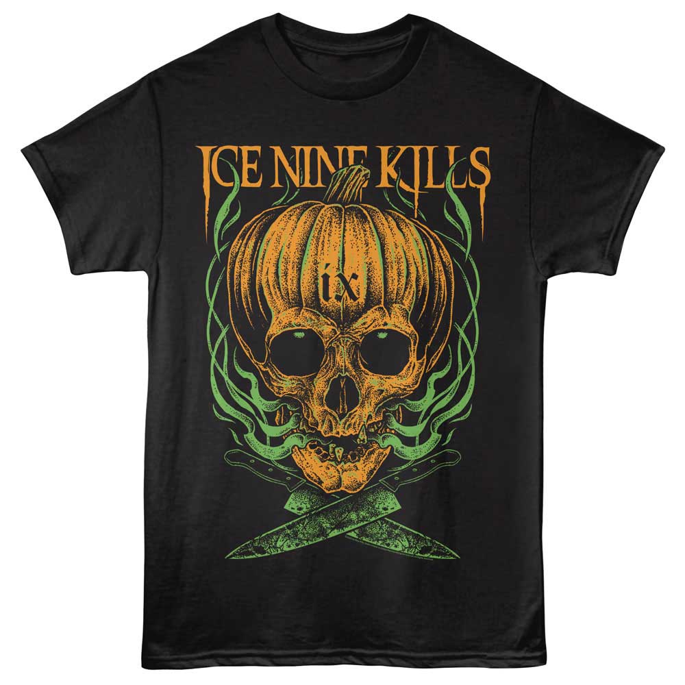 ICE NINE KILLS Eye-Catching T-Shirt, HALLOWEEN PUMPKIN