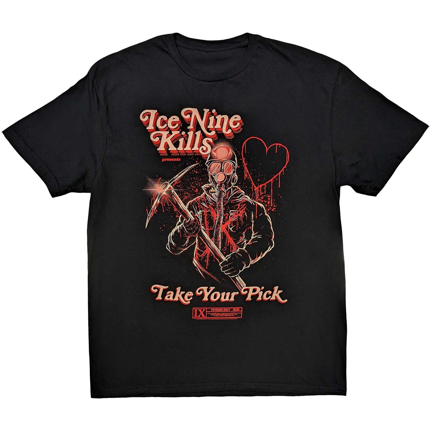 ICE NINE KILLS Attractive T-Shirt, V-Day Miner